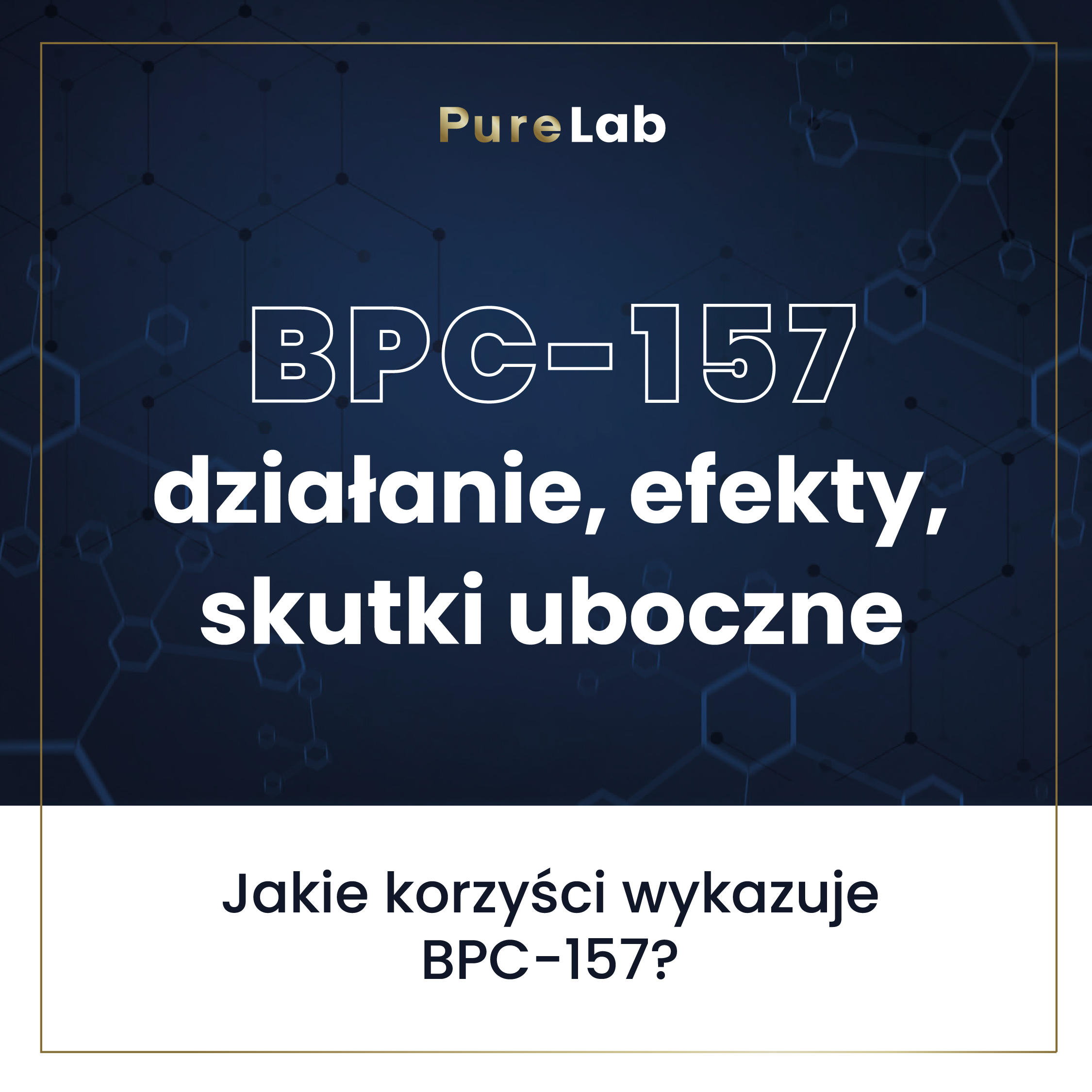BPC-157 – działanie, efekty, skutki uboczne